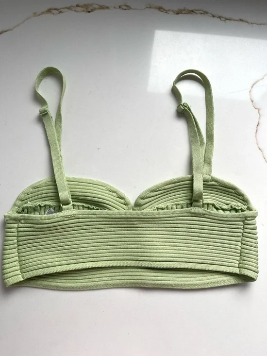Jonathan Simkhai Linden Compact Rib Bra Top small - Picture 3 of 4